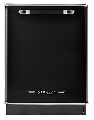 Unique Classic Retro Dishwasher Midnight Black