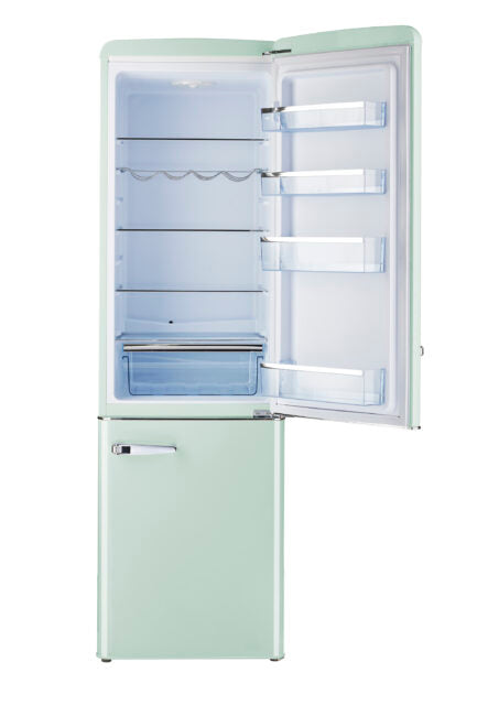 Unique 275 Litre Summer Mint Green 12/24 DC Refrigerator/Freezer