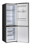 Unique 325Litre Black 12/24 DC Bottom Mount Refrigerator