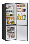 Unique 325Litre Black 12/24 DC Bottom Mount Refrigerator