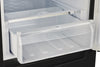 Unique 325Litre Black 12/24 DC Bottom Mount Refrigerator