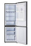 Unique 325Litre Black 12/24 DC Bottom Mount Refrigerator