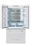 Unique 595Litre Marshmallow White French Door Refrigerator