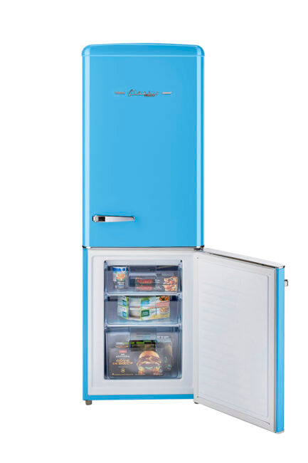 Unique 215 Litre Robin Egg Blue 110VAC Refrigerator/Freezer