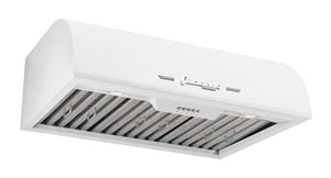 Unique 30' Classic Retro Marshmallow White Range Hood