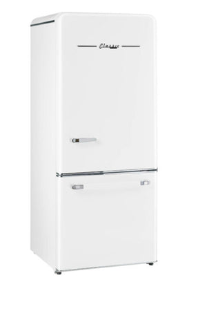 Unique 510Litre Marshmallow White Bottom Mount Refrigerator