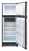 Unique 10 cu/ft Stainless Steel direct vent propane Refrigerator