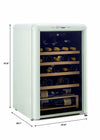 Unique 125 Litre Summer Mint Green Classic Retro Wine Refrigerator