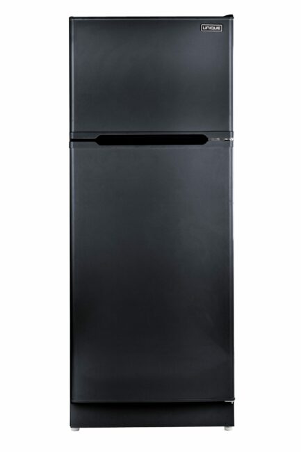 Unique 14 cu/ft Midnight Black propane Refrigerator with CO alarming device