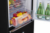 Unique 215 Litre Midnight Black 110VAC Refrigerator/Freezer