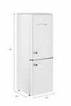 Unique 215 Litre Marshmallow White110VAC Refrigerator/Freezer