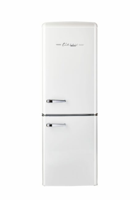 Unique 215 Litre Marshmallow White110VAC Refrigerator/Freezer