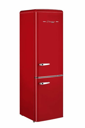 Unique 275 Litre Candy Red 110VAC Refrigerator/Freezer