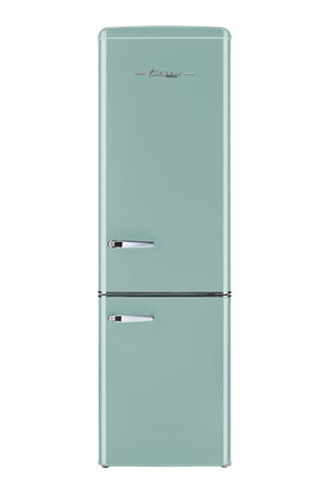 Unique 275 Litre Ocean Mist Turquoise 110VAC Refrigerator/Freezer