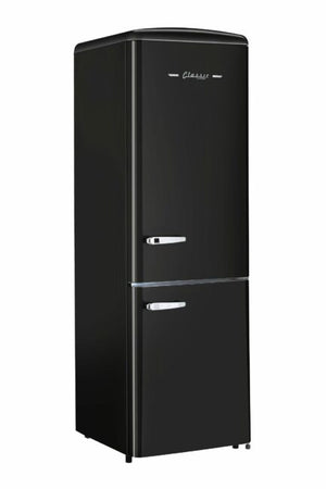 Unique 330 Litre Midnight Black AC Refrigerator/Freezer