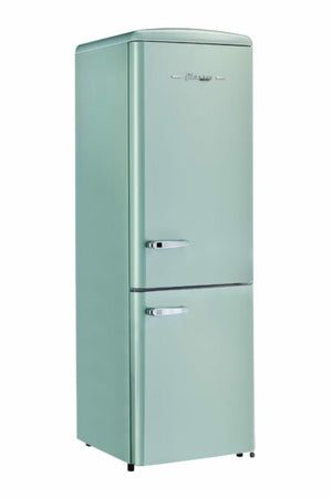 Unique 330 Litre Ocean Mist Turquoise AC Refrigerator/Freezer