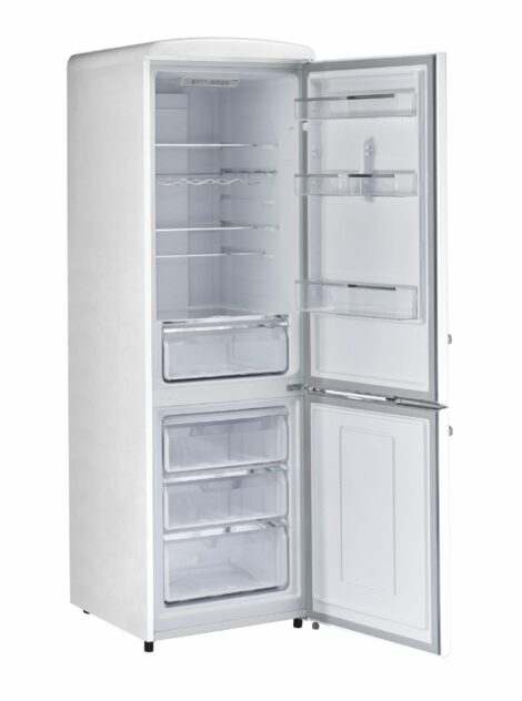 Unique 330 Litre Marshmallow White AC Refrigerator/Freezer