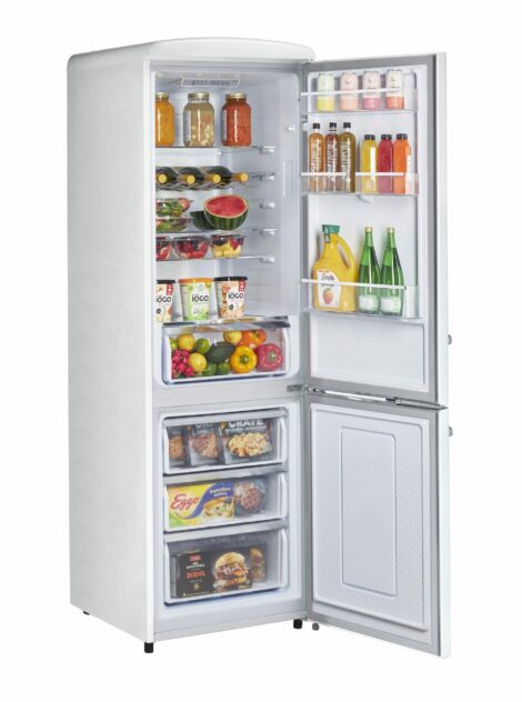 Unique 330 Litre Marshmallow White AC Refrigerator/Freezer