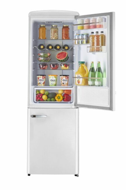 Unique 330 Litre Marshmallow White AC Refrigerator/Freezer