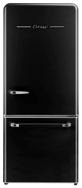 Unique 510Litre Midnight Black Bottom Mount Refrigerator