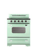 Unique 30' Classic Retro Summer Mint Green Electric Ceramic top Range