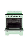 Unique 30' Classic Retro Summer Mint Green Electric Ceramic top Range