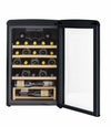 Unique 125 Litre Midnight Black Classic Retro Wine Refrigerator