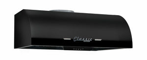 Unique 24' Classic Retro Midnight Black Range Hood