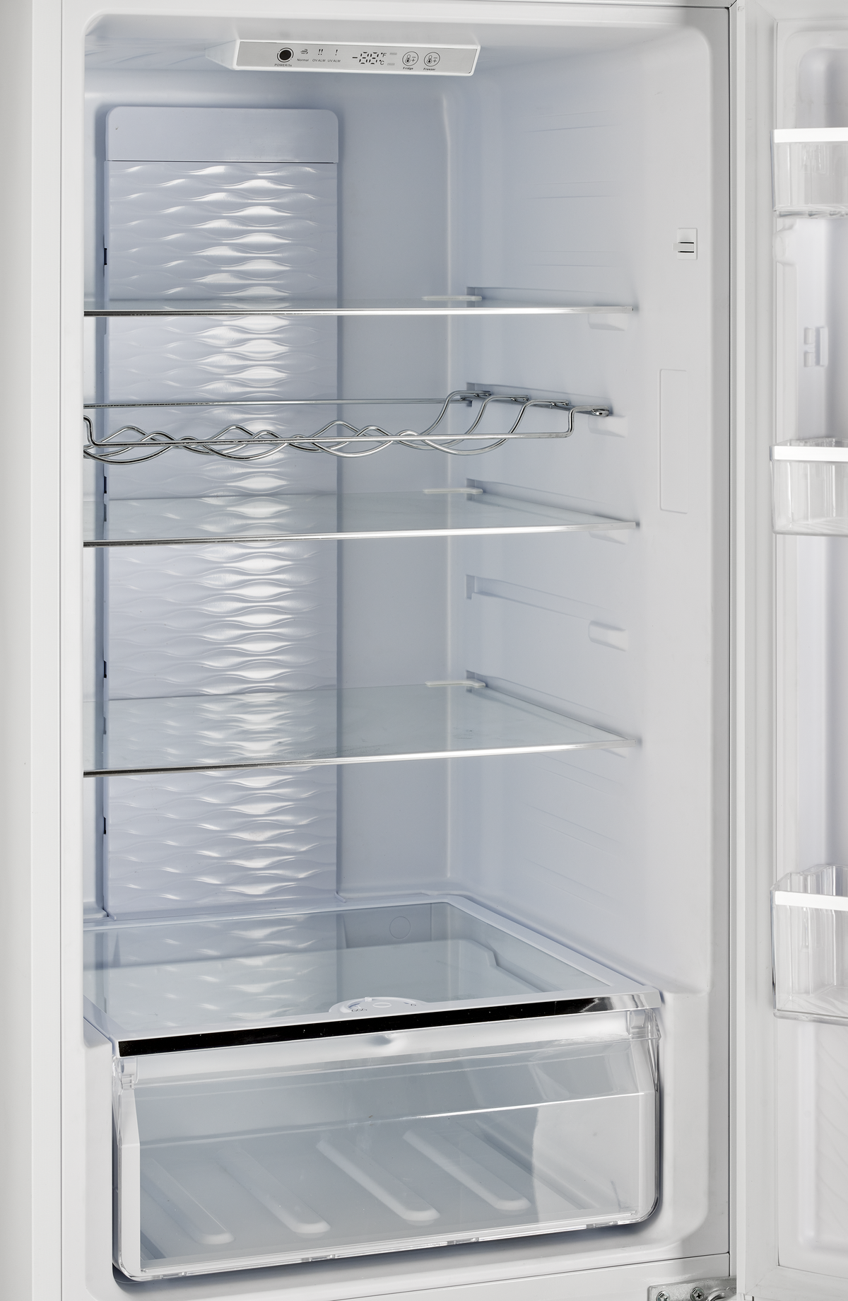 Unique 325Litre White 12/24 DC Bottom Mount Refrigerator