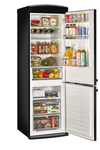 Unique 340Litre Midnight Black Bottom Mount Refrigerator